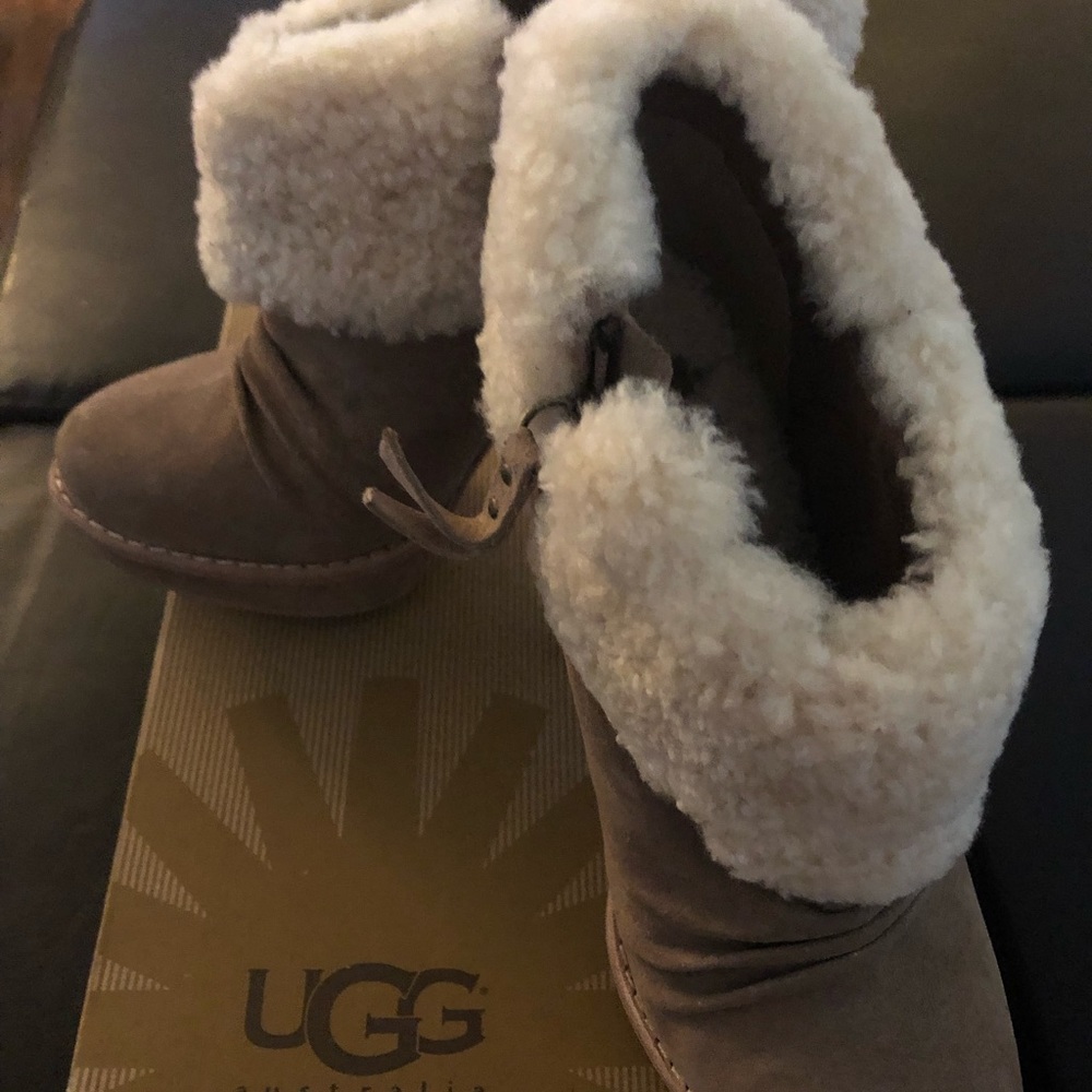New with box Ugg Georgette heels💗💕😎👢